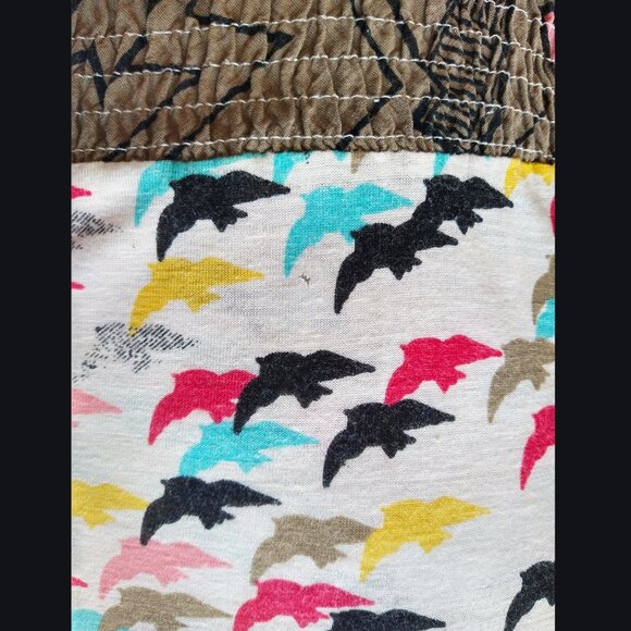 DEPT Birds of Paradise Multicolour Drop Waist Dress - Picture 6 of 6